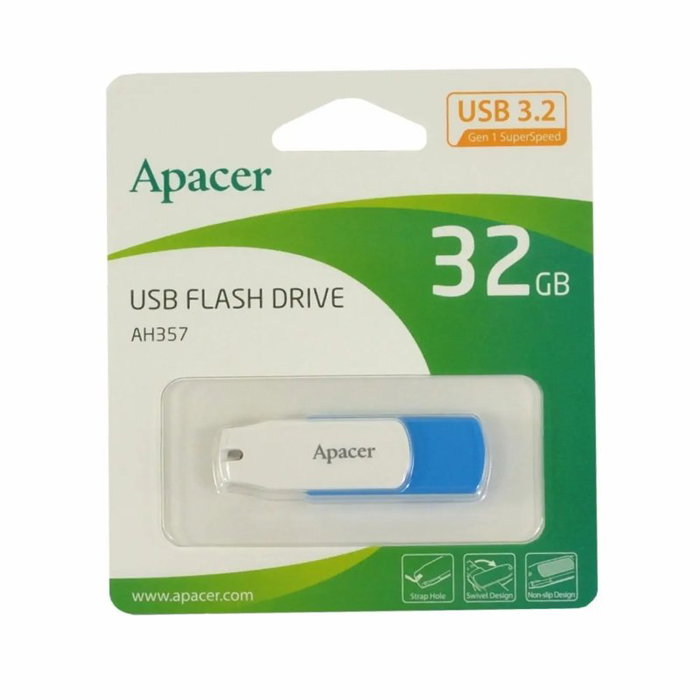 Apacer AH357 Pendrive 32GB USB 3.2 Gen 1 Ocean Blue